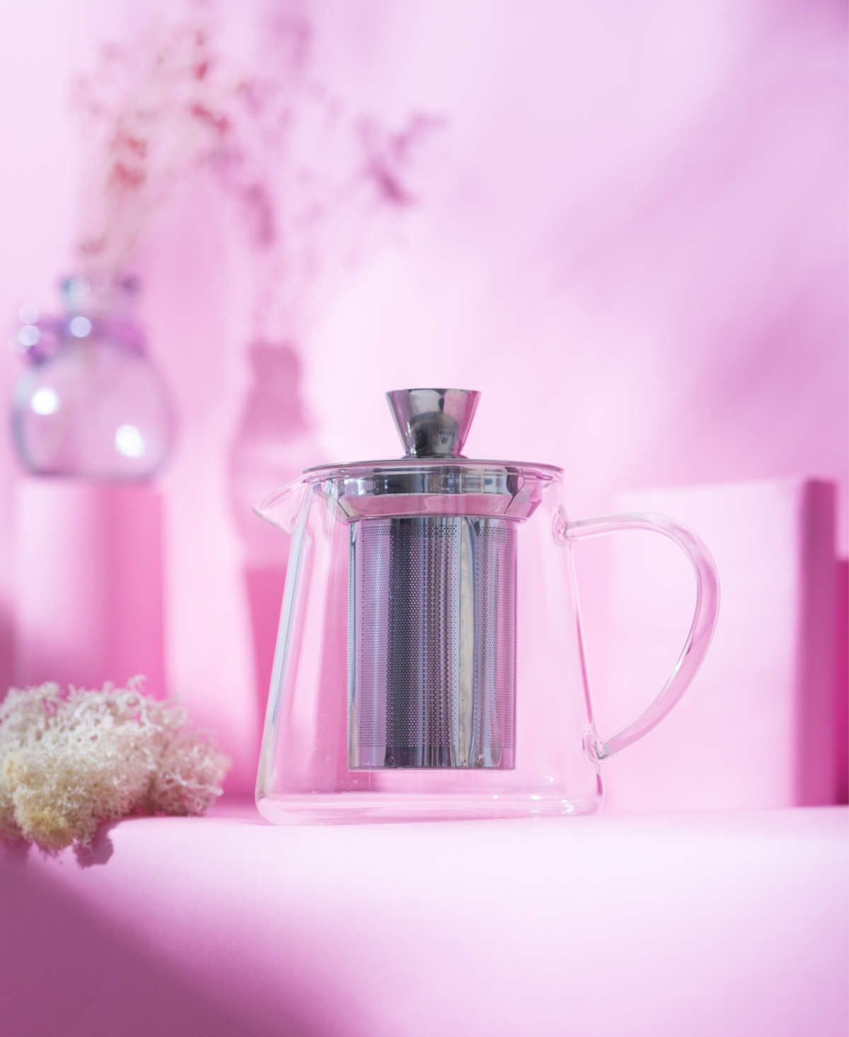 Cristel 41 Oz. Oolong Teapot In Glass