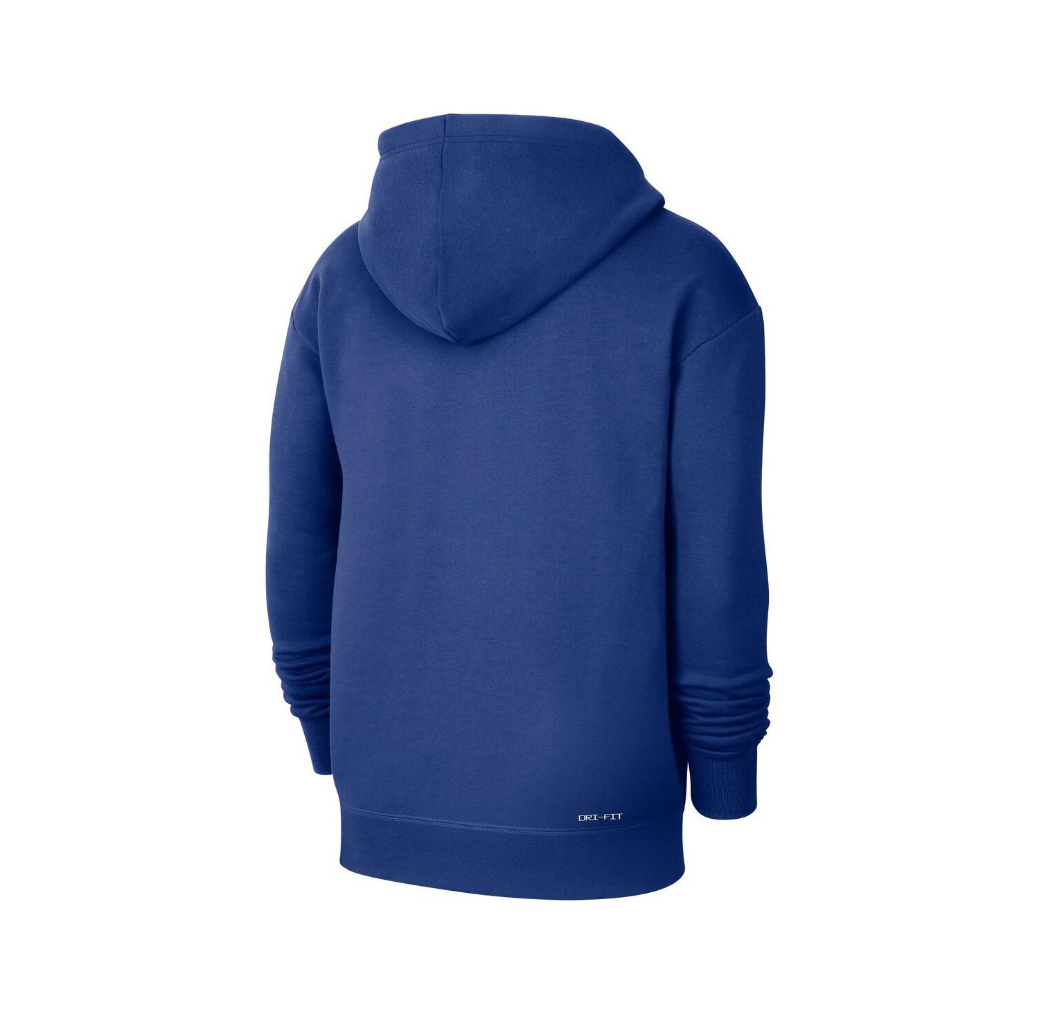 Men's Royal Golden State Warriors Courtside Standard Issue Premium Performance Pullover Hoodie