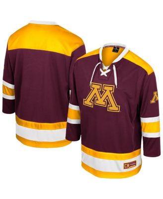 Colosseum - Men's Maroon Minnesota Golden Gophers Athletic Machine Fashion Hockey Jersey