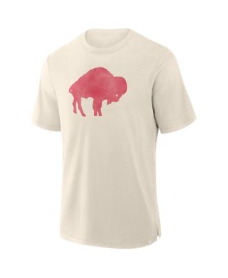 Men's Cream Buffalo Bills Slub T-Shirt