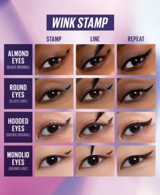 Wink Stamp Original Waterproof Wing Eyeliner Stamp & Pen