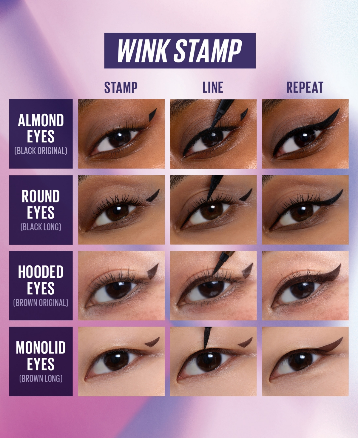 KAJA WINK STAMP ORIGINAL WATERPROOF WING EYELINER STAMP & PEN 