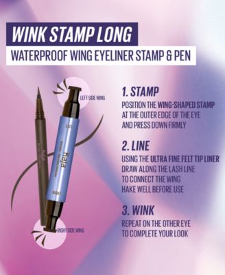 Wink Stamp Long Waterproof Wing Eyeliner Stamp & Pen