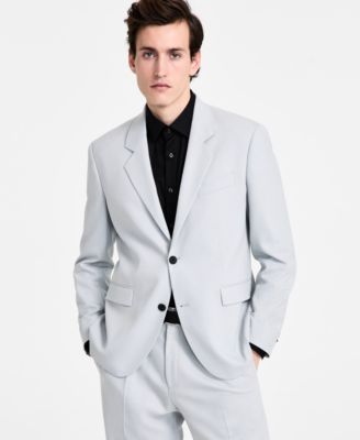 Hugo Boss Hugo By  Mens Modern Fit Suit Separate In Light Grey