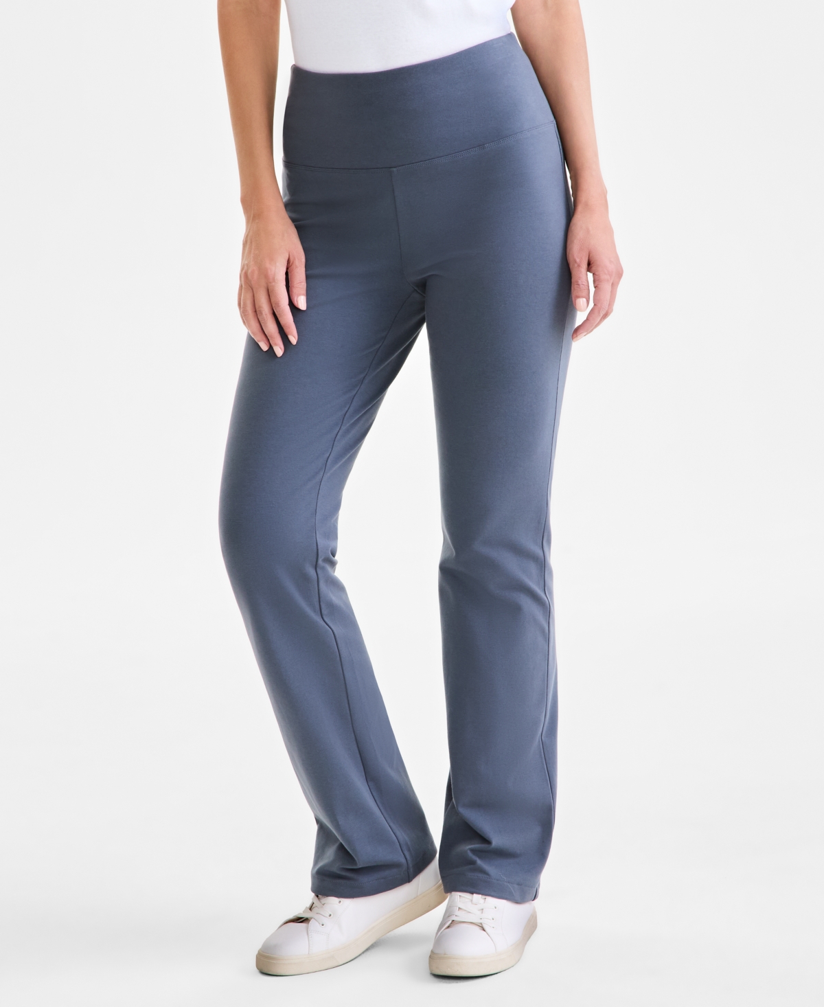 STYLE & CO WOMEN'S HIGH-RISE BOOTCUT LEGGINGS, CREATED FOR MACY'S 