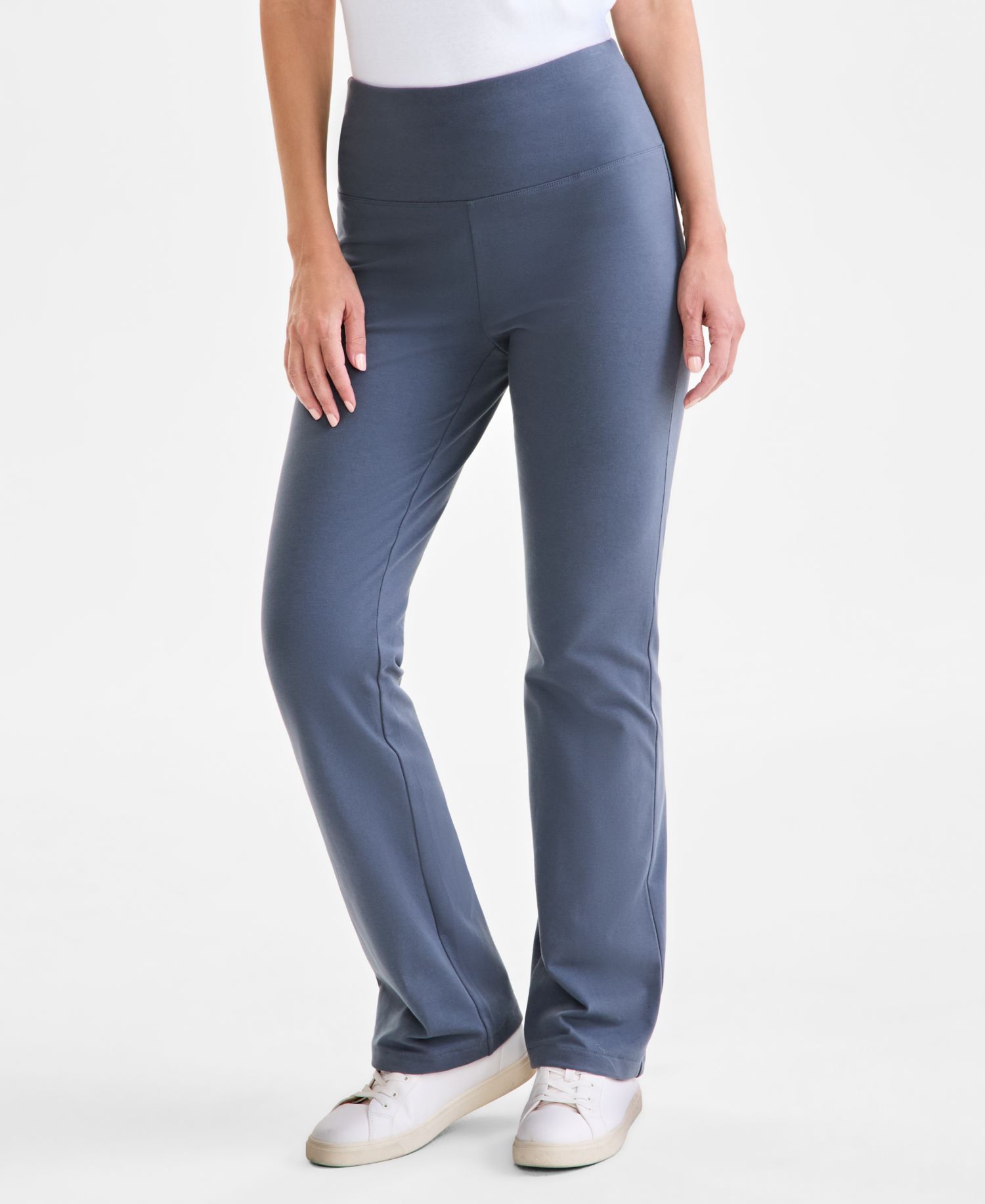 Plus Size High-Rise Bootcut Leggings