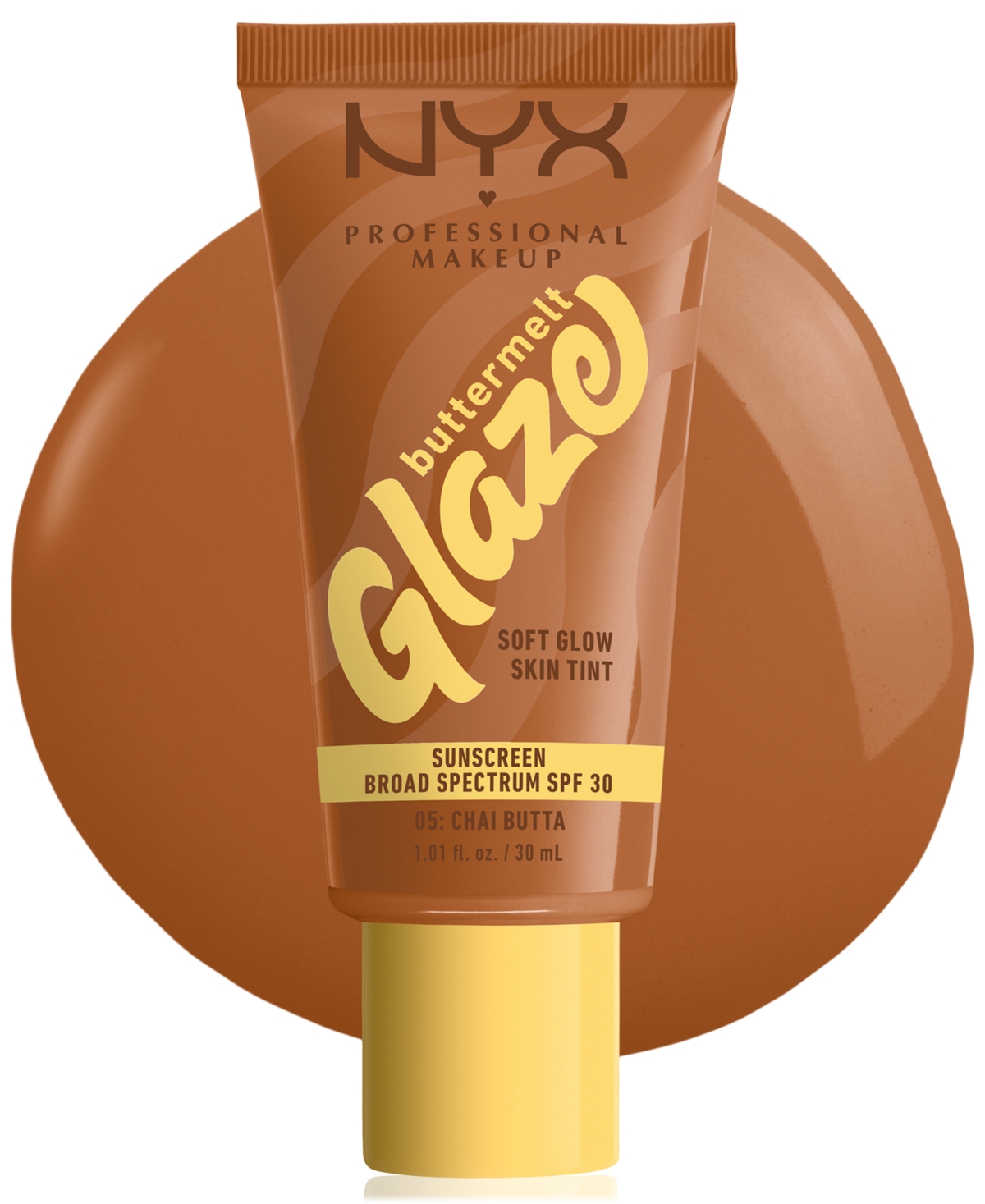 Nyx Professional Makeup Buttermelt Glaze Tint In Chai Butta