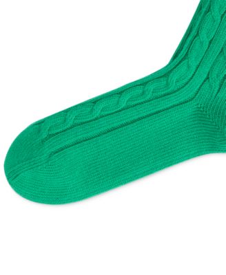 Women's Cable-Knit Socks