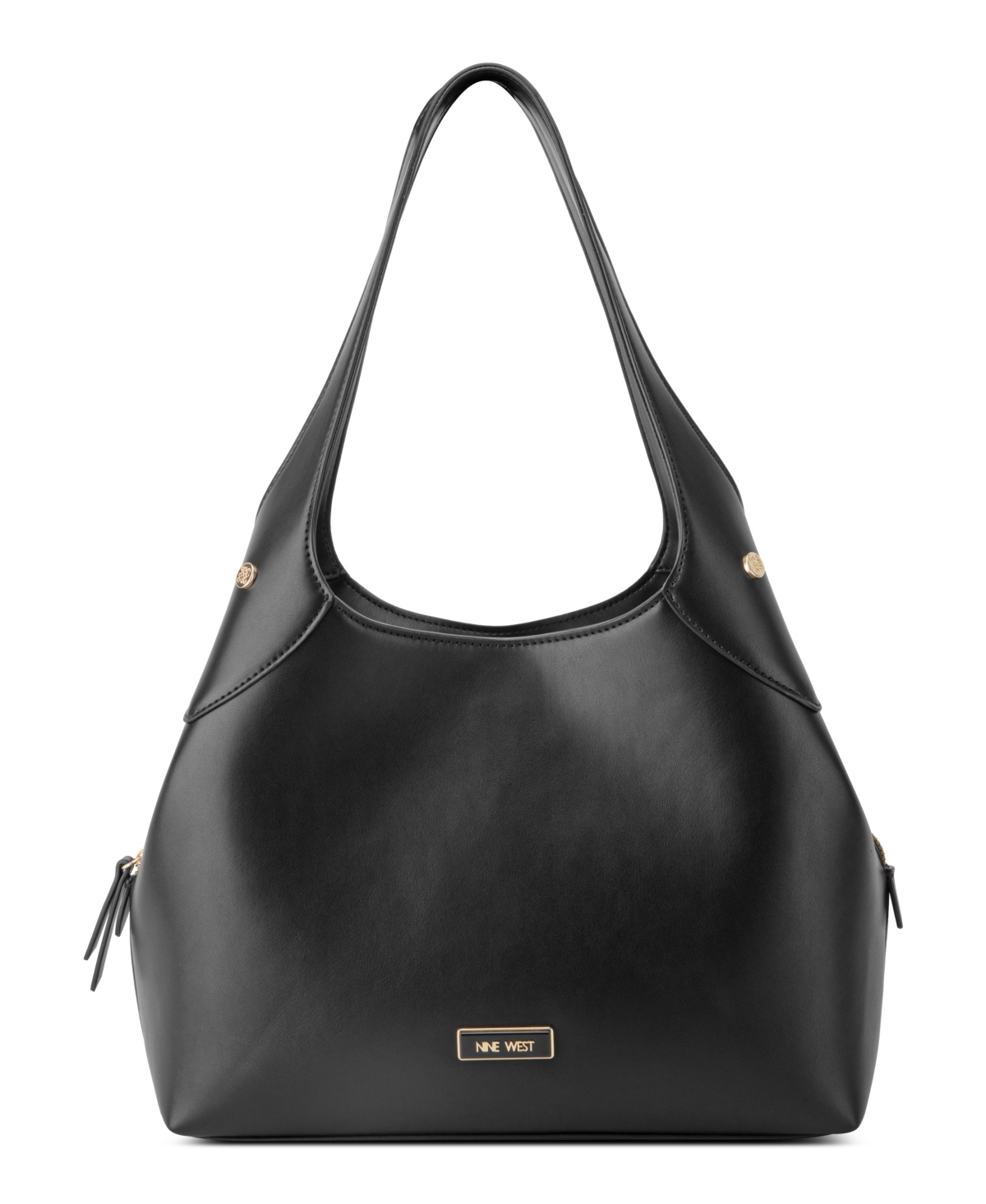Nine West Eamon Large Shoulder Bag In Black