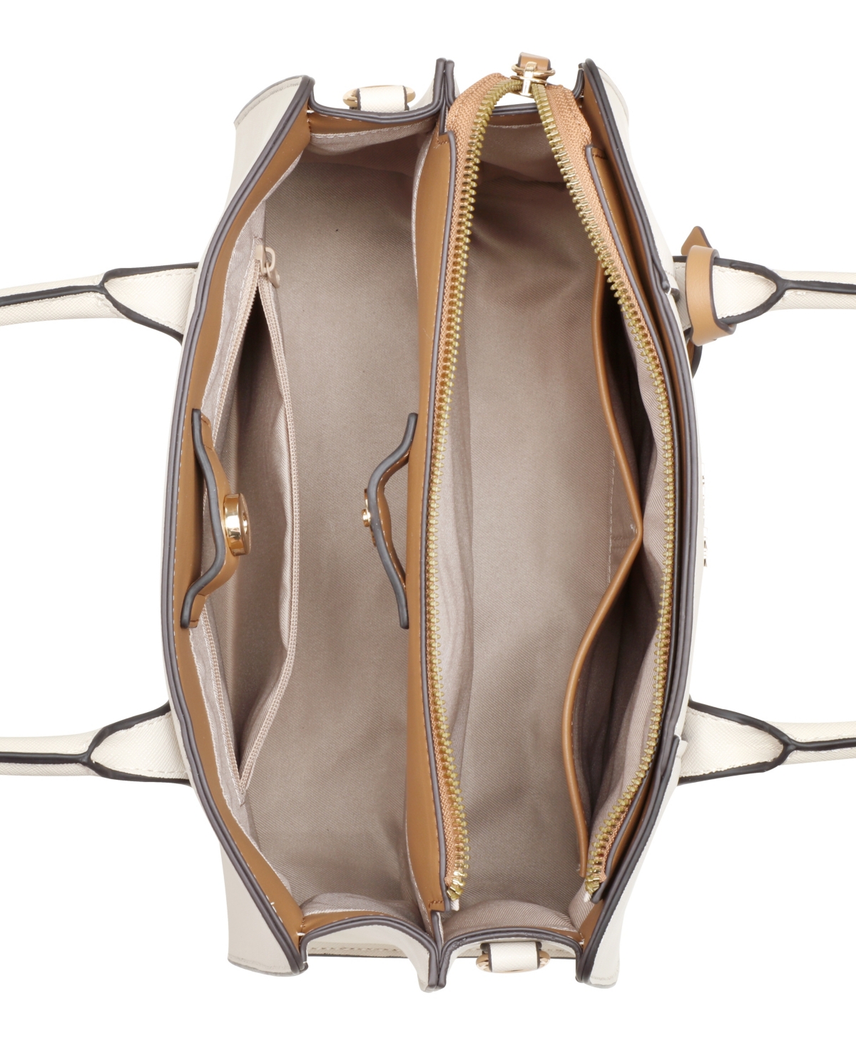Nine West Grady Small Satchel Bag In Milk