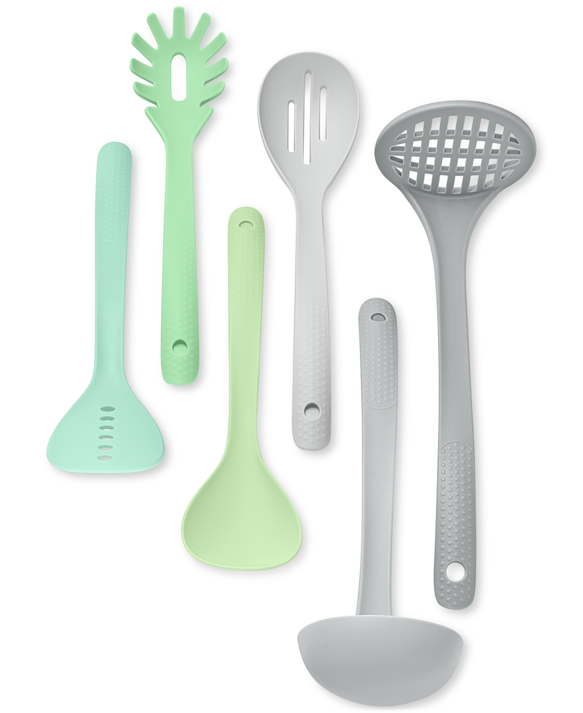 Macy's The Cellar 6-piece Magnetic Nylon Utensil Set, Exclusively At  In Green