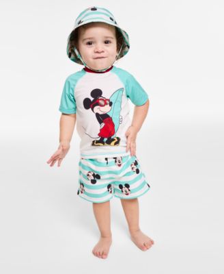 Mickey Mouse Boy Sunsuit by Itsy Bitsy