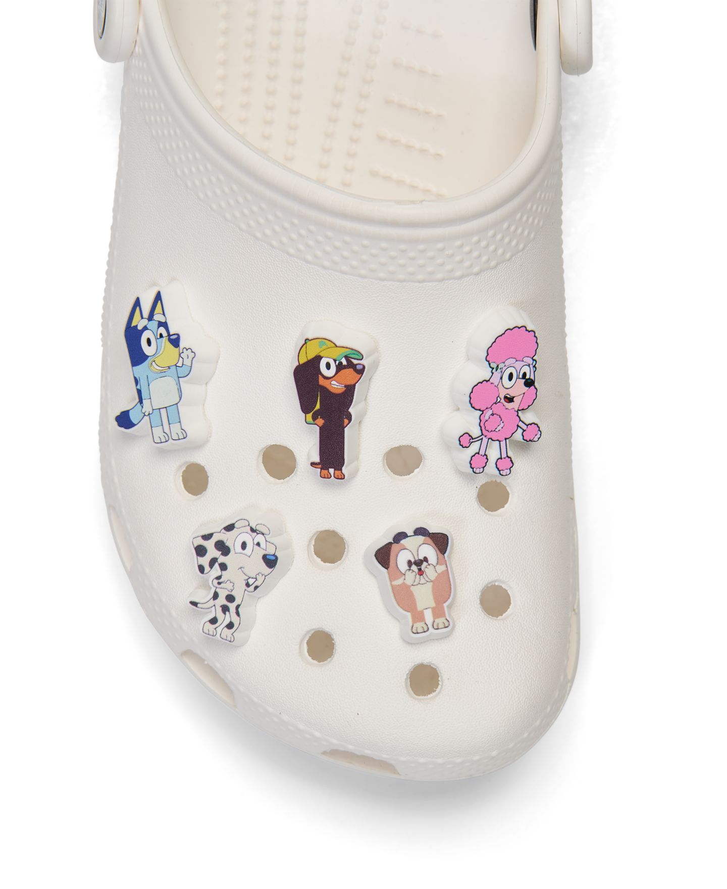 Аксессуары Crocs Jibbitz Bluey Charms 5-Pack, цвет: Разноцветный — фото 2