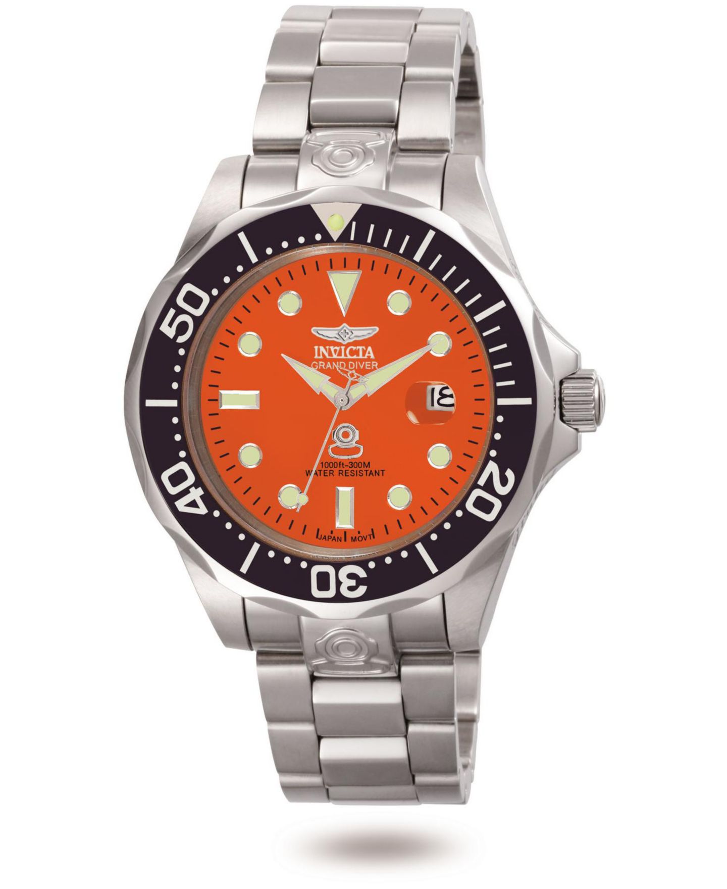 Мужские часы Invicta 4186 Pro Diver Automatic 3 Hand Orange Dial — фото 1