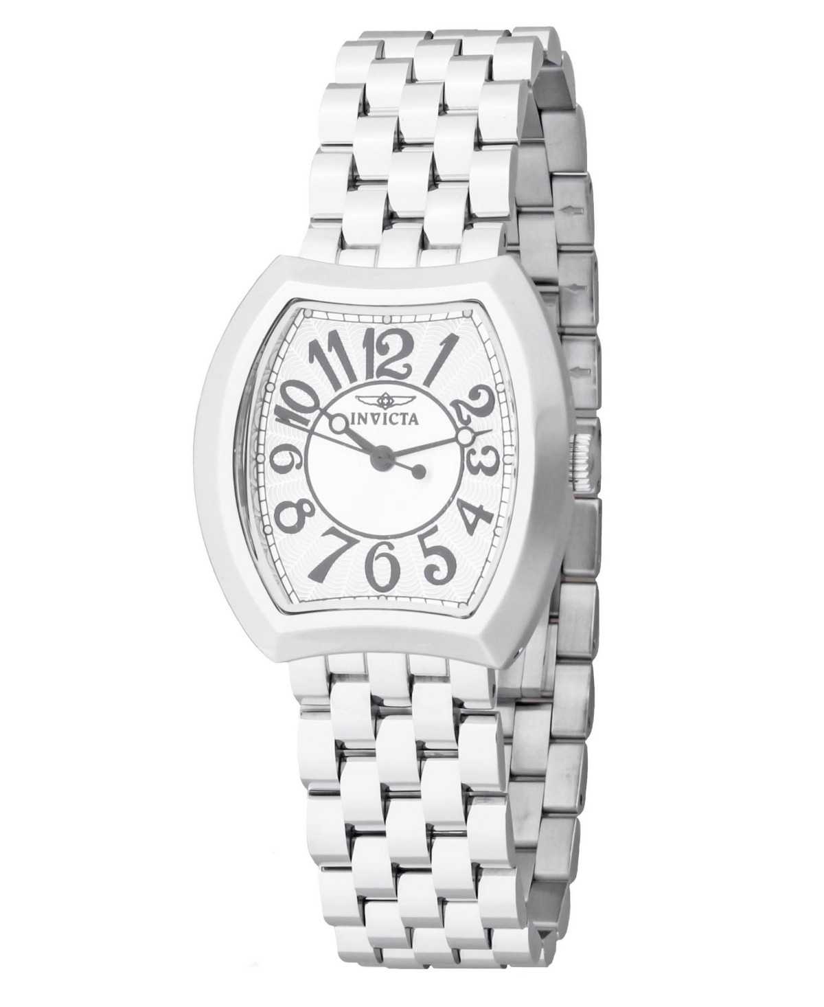 Invicta Women's 15038 Angel Quartz 3 Hand Silver Dial Watch