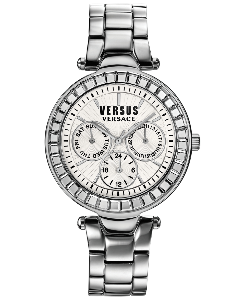 Versus by Versace Womens Stainless Steel Bracelet Watch 38mm