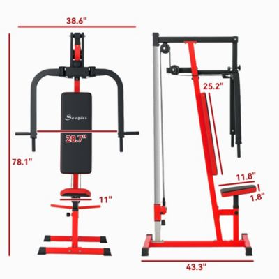 Chest Fly and Press Machine for Upper Body Training,