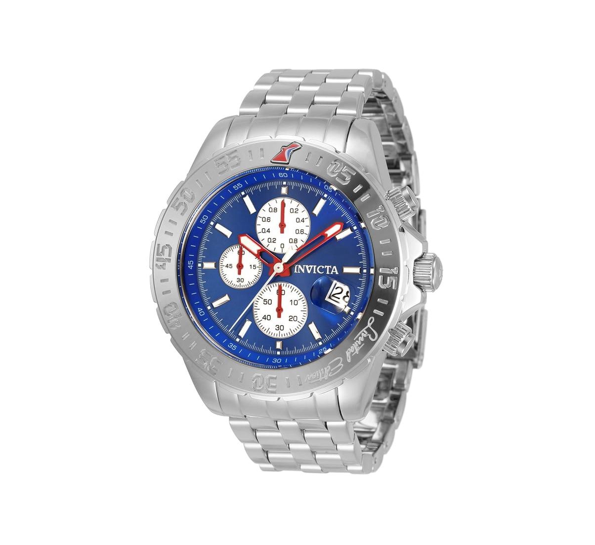 Invicta Men's 33501 Cruiseline Quartz Multifunction Blue Dial Watch