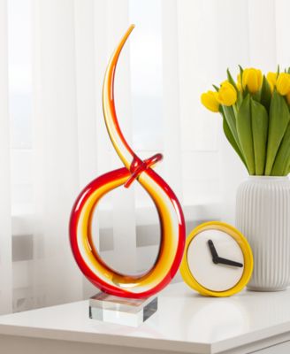 21.25" Bellave Art Glass Sculpture