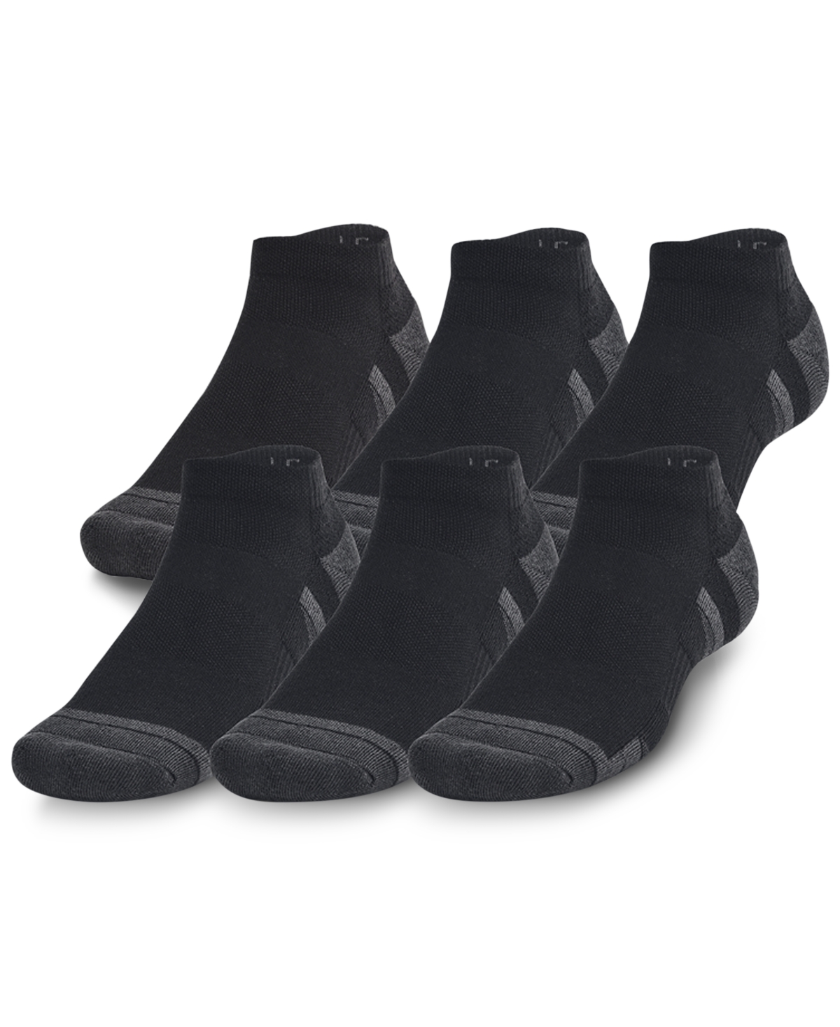 Under Armour Men's Performance Tech Low Socks In 003 Black