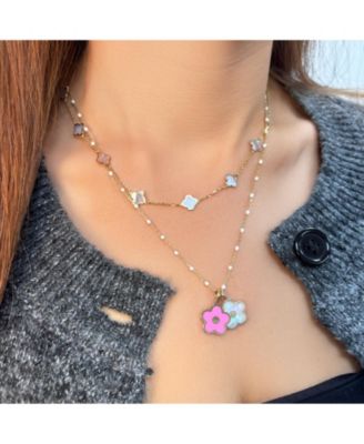 Bubblegum Pink Cherry Blossom Charm