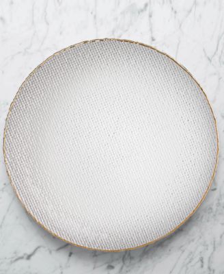 Shine Silver Charger Plate 13", Set of 4