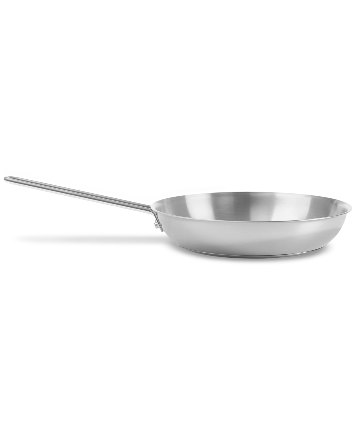 Arch Studio Stainless Steel Frypans, Set Of 3, Exclusively At Macy's In Silver