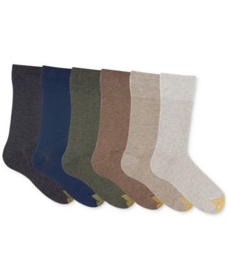 Men's 6-pack Cambridge Solid Crew Socks