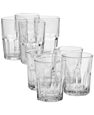 Arch Studio Bistro Glasses, Set of 8, Exclusively at Macy's - Macy's
