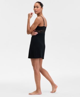 Women's Lace-Inset Knit Chemise, Exclusively at Macy's
