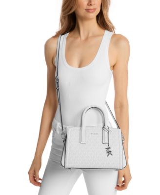 Laila Small Signature Logo Satchel Bag