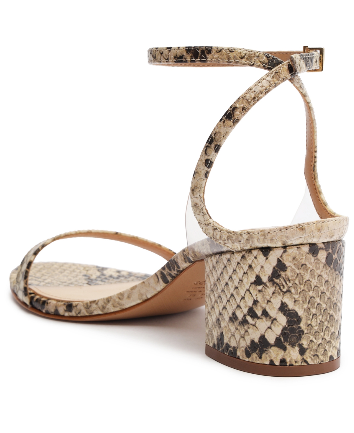SCHUTZ WOMEN'S SKYE MID BLOCK DRESS SANDALS 