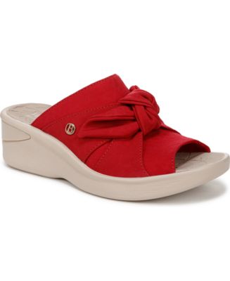 LifeStride Women's Smile Washable Slide Wedge Sandals - Macy's