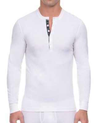 2(x)ist - Tartan-Placket Tech Henley Shirt
