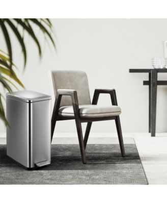 50 L / 13 Gal Hands-Free Stainless Steel Commercial/Kitchen Step Trash Can