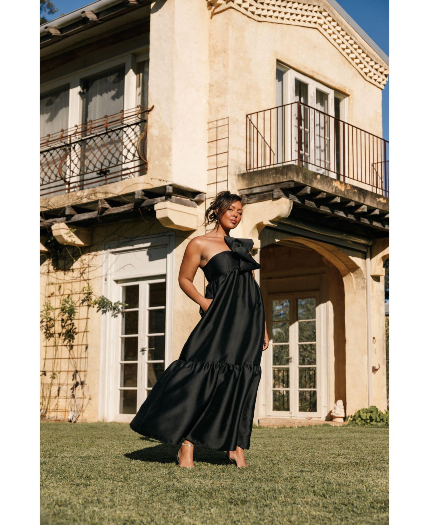 Women's Betina Bow Front Maxi Dress