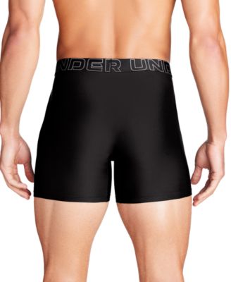 Men's 3-Pack Performance Tech Solid 6" Boxer Briefs
