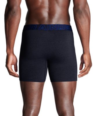 Men's 3-Pack Performance Solid 6" Boxer Briefs