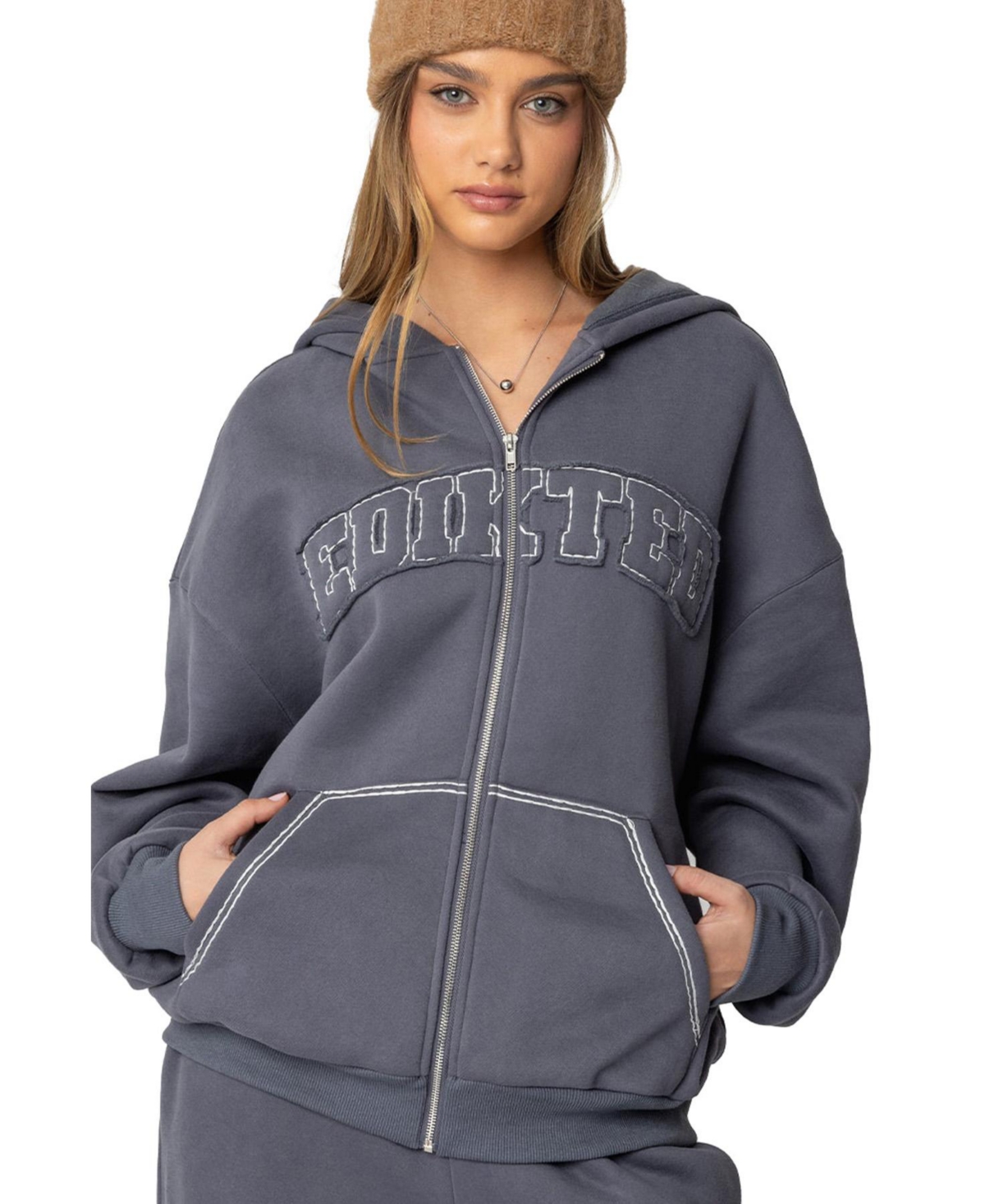 Women's Forever Oversized Hoodie - Gray