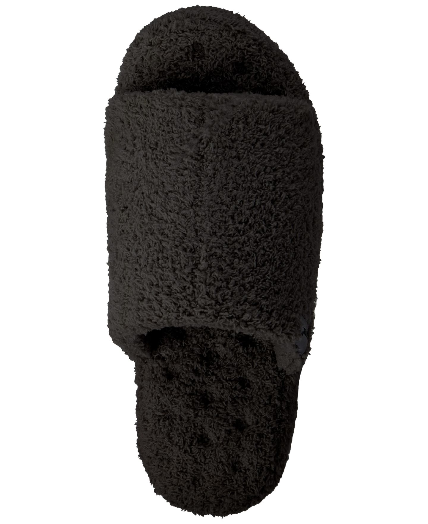 Женские тапочки Isotoner Signature Joey Cozy Plush Slide Slippers, цвет: Чёрный — фото 4