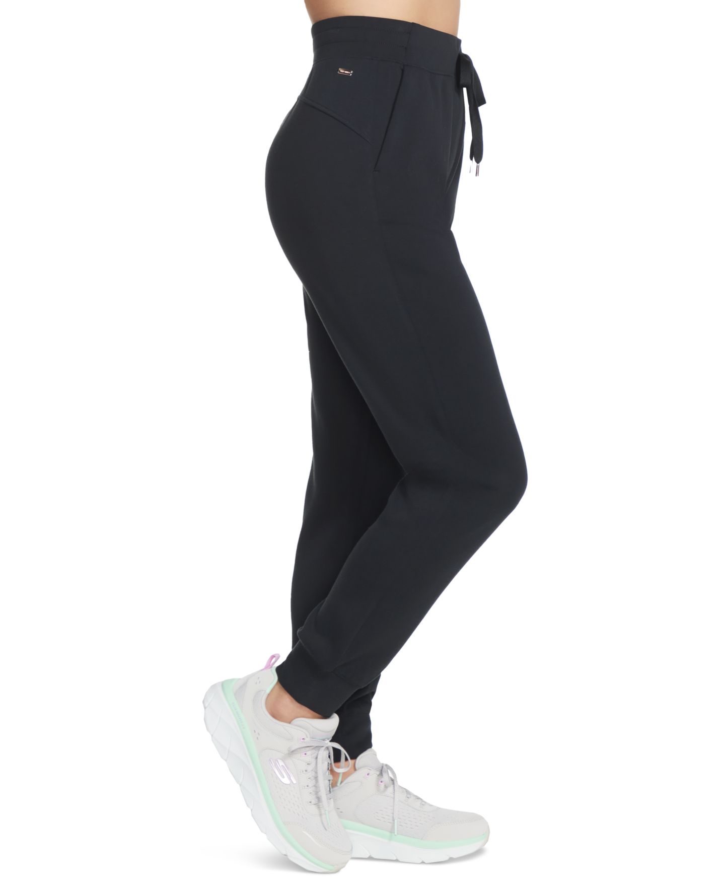 Женские брюки Skechers Cozy Luxe Jogger, цвет: Насыщенный чёрный — фото 2