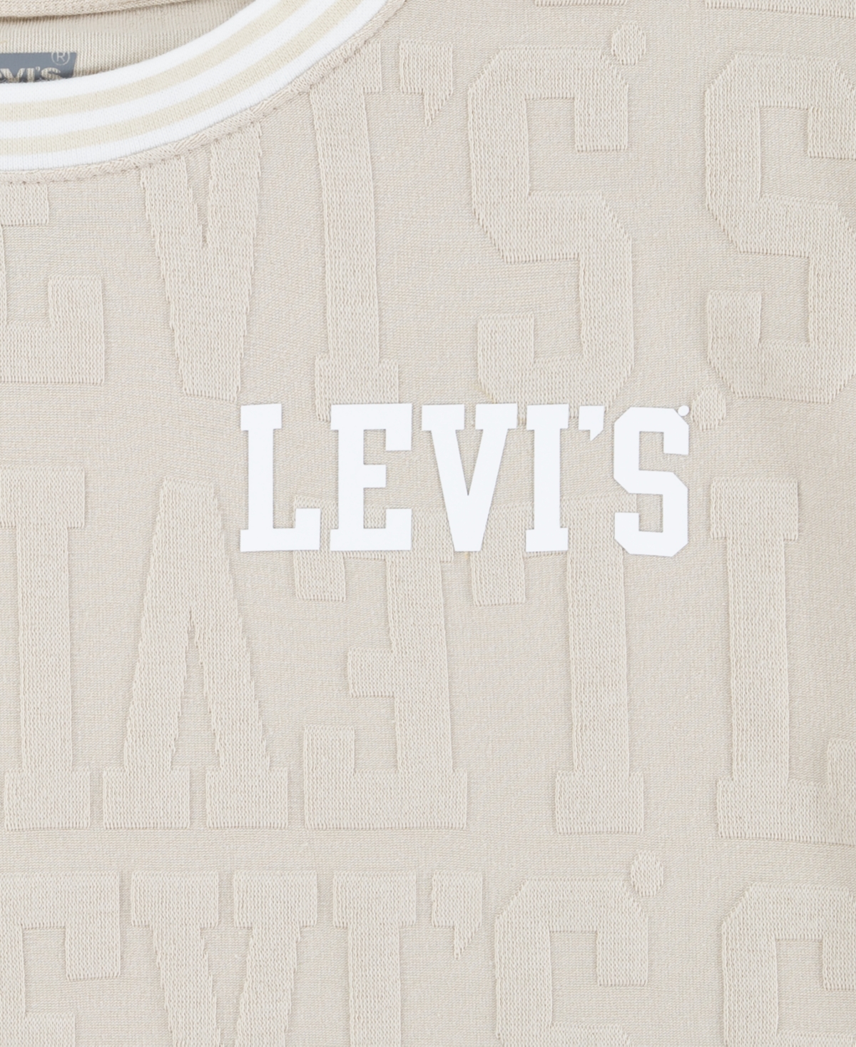 LEVI'S BIG BOYS JACQUARD T-SHIRT 