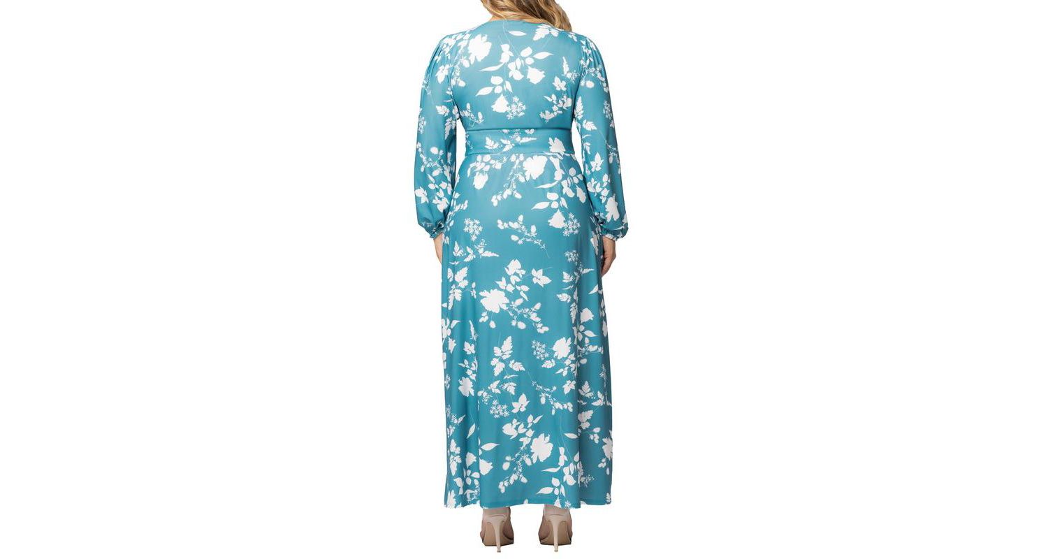 Plus Size Kelsey Long Sleeve Maxi Dress