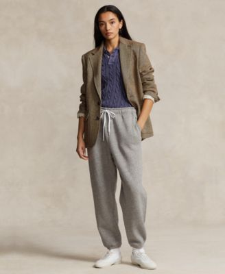 Women's Cable-Knit Polo Shirt