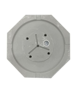 Indoor/Outdoor Modern Faceted Polyresin Flower Pot Planter - 16"