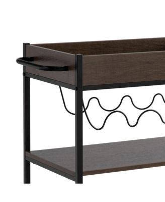 Modern Kitchen Bar Cart for Stylish Home Storage and Entertaining