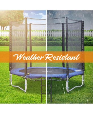 Outdoor Trampoline Safety Ladder, Galvanized Steel