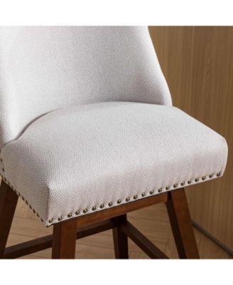 Set of 2 Swivel Counter Height Stools