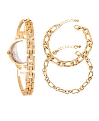 Women's Gold Tone Metal Alloy Analog Watch, 33mm