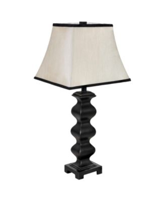 29" H Stately Shapes Resin Accent Table Lamps Set of 2
